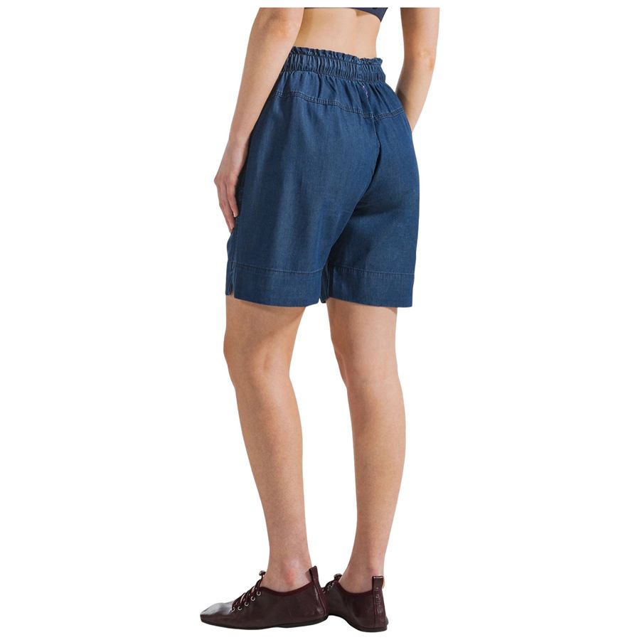 Shorts in denim lyocell blu denim da donna Deha | D4257560151